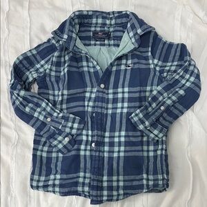 Vineyard Vines Blue Plaid Shirt
